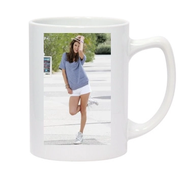 Alessandra Ambrosio 14oz White Statesman Mug