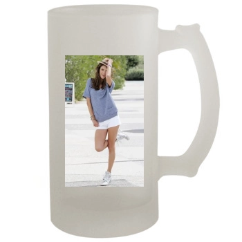 Alessandra Ambrosio 16oz Frosted Beer Stein