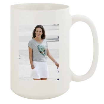 Alessandra Ambrosio 15oz White Mug