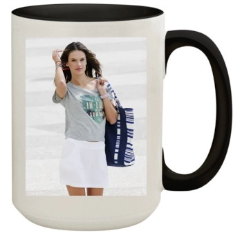 Alessandra Ambrosio 15oz Colored Inner & Handle Mug