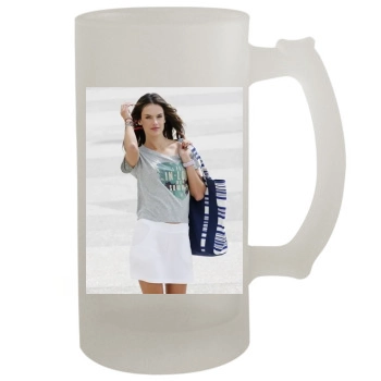 Alessandra Ambrosio 16oz Frosted Beer Stein