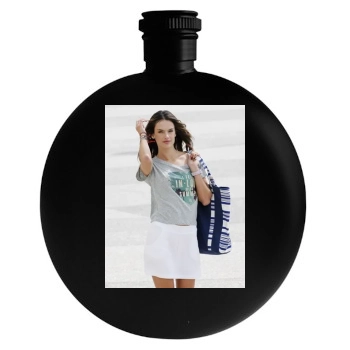 Alessandra Ambrosio Round Flask