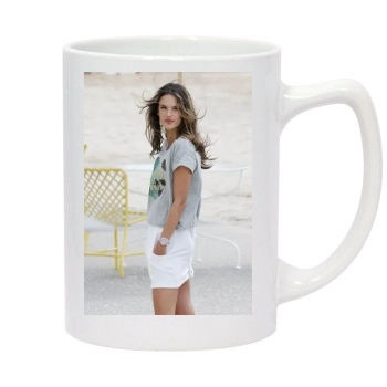 Alessandra Ambrosio 14oz White Statesman Mug