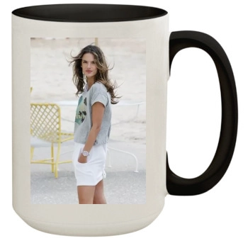 Alessandra Ambrosio 15oz Colored Inner & Handle Mug