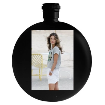 Alessandra Ambrosio Round Flask