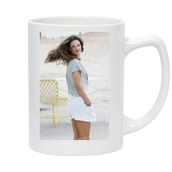 Alessandra Ambrosio 14oz White Statesman Mug