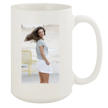 Alessandra Ambrosio 15oz White Mug