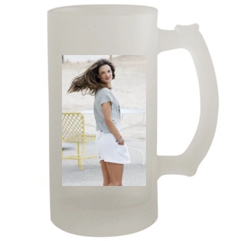 Alessandra Ambrosio 16oz Frosted Beer Stein