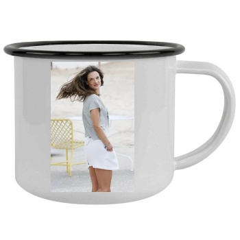 Alessandra Ambrosio Camping Mug