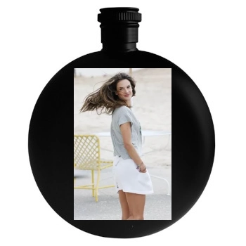 Alessandra Ambrosio Round Flask