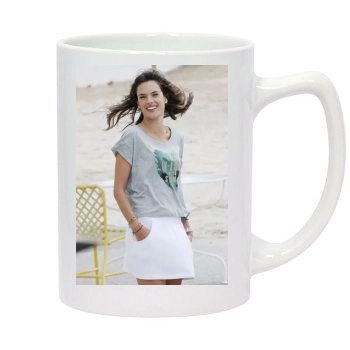 Alessandra Ambrosio 14oz White Statesman Mug