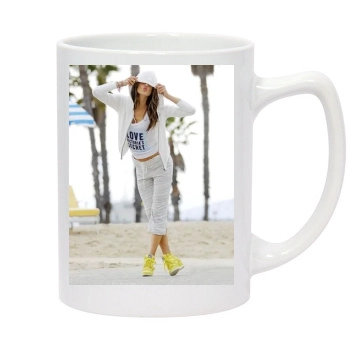 Alessandra Ambrosio 14oz White Statesman Mug