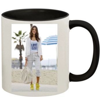 Alessandra Ambrosio 11oz Colored Inner & Handle Mug