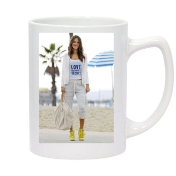 Alessandra Ambrosio 14oz White Statesman Mug