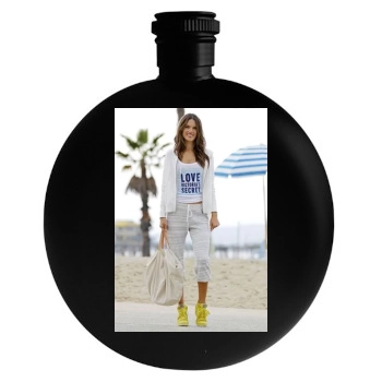 Alessandra Ambrosio Round Flask