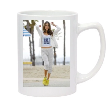 Alessandra Ambrosio 14oz White Statesman Mug