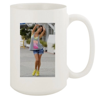 Alessandra Ambrosio 15oz White Mug