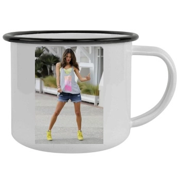 Alessandra Ambrosio Camping Mug