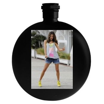 Alessandra Ambrosio Round Flask