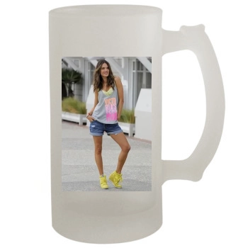 Alessandra Ambrosio 16oz Frosted Beer Stein