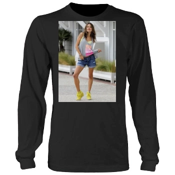 Alessandra Ambrosio Men's Heavy Long Sleeve TShirt