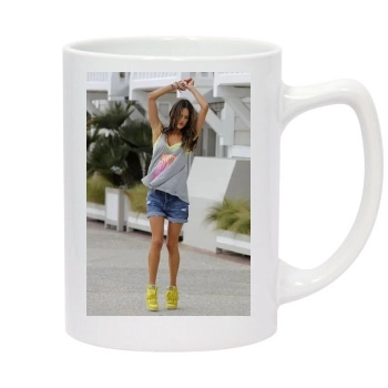 Alessandra Ambrosio 14oz White Statesman Mug