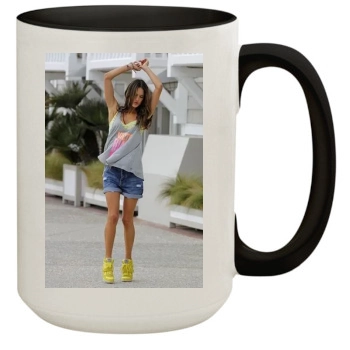 Alessandra Ambrosio 15oz Colored Inner & Handle Mug