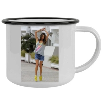 Alessandra Ambrosio Camping Mug