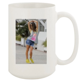 Alessandra Ambrosio 15oz White Mug