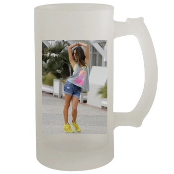 Alessandra Ambrosio 16oz Frosted Beer Stein