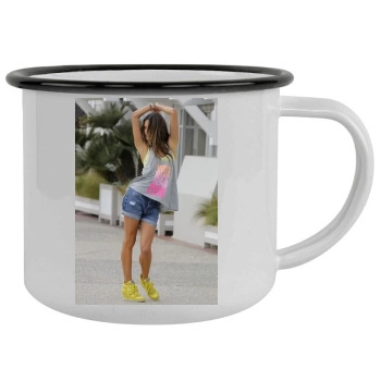 Alessandra Ambrosio Camping Mug