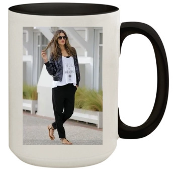 Alessandra Ambrosio 15oz Colored Inner & Handle Mug