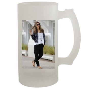 Alessandra Ambrosio 16oz Frosted Beer Stein