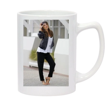 Alessandra Ambrosio 14oz White Statesman Mug