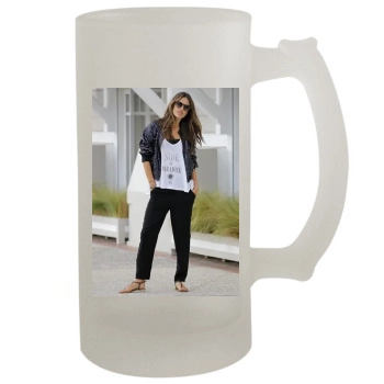 Alessandra Ambrosio 16oz Frosted Beer Stein