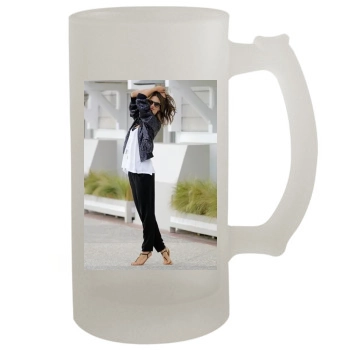 Alessandra Ambrosio 16oz Frosted Beer Stein