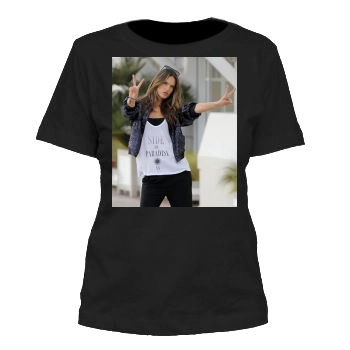 Alessandra Ambrosio Women's Cut T-Shirt