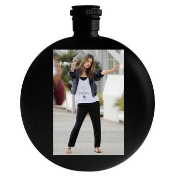 Alessandra Ambrosio Round Flask