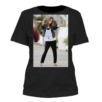 Alessandra Ambrosio Women's Cut T-Shirt