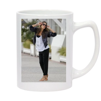 Alessandra Ambrosio 14oz White Statesman Mug