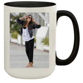 Alessandra Ambrosio 15oz Colored Inner & Handle Mug