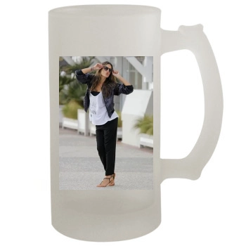 Alessandra Ambrosio 16oz Frosted Beer Stein