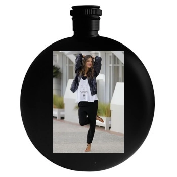 Alessandra Ambrosio Round Flask