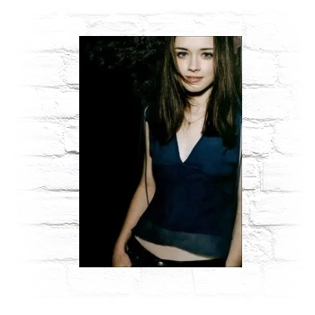 Alexis Bledel Metal Wall Art