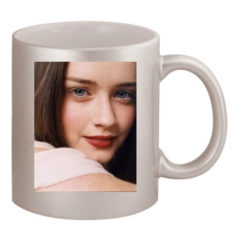 Alexis Bledel 11oz Metallic Silver Mug