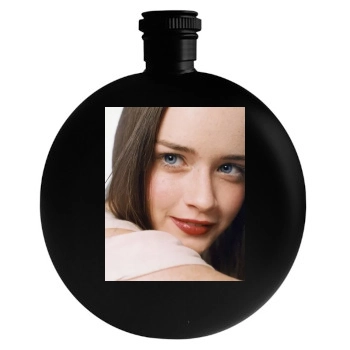 Alexis Bledel Round Flask