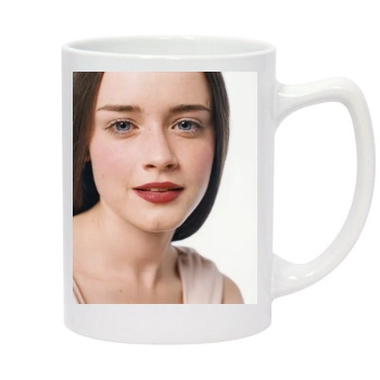 Alexis Bledel 14oz White Statesman Mug