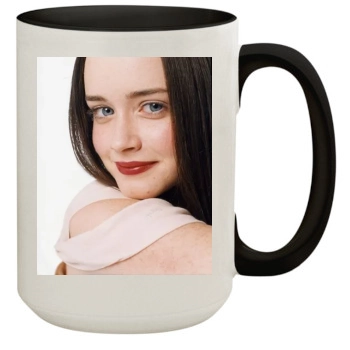 Alexis Bledel 15oz Colored Inner & Handle Mug