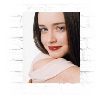 Alexis Bledel Metal Wall Art