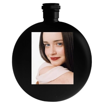 Alexis Bledel Round Flask